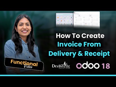 How To Create Invoice From Delivery & Receipt In Odoo?
