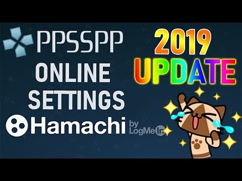 PPSSPP Online Settings UPDATE with Hamachi 2019