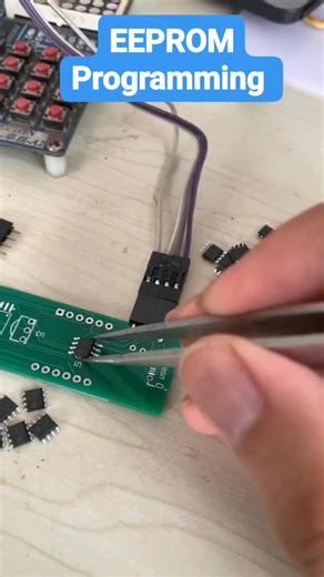 7.3K views · 130 reactions | An easy way of serial eeprom programming. #electrician #EEPROM #digitalelectronics #programmer #programming | Electronics & Electricals | Facebook