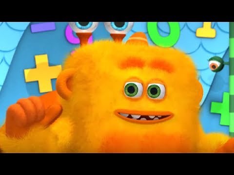 Monster Math Squad | Triple Episode | Math Videos For Kids | HD | Learn Math