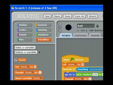 Scratch Tutorial 1