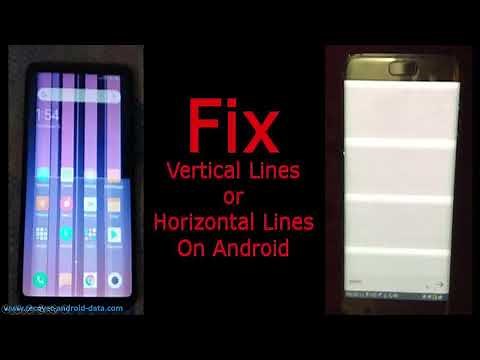 Fix Vertical or Horizontal Lines on Android Phone