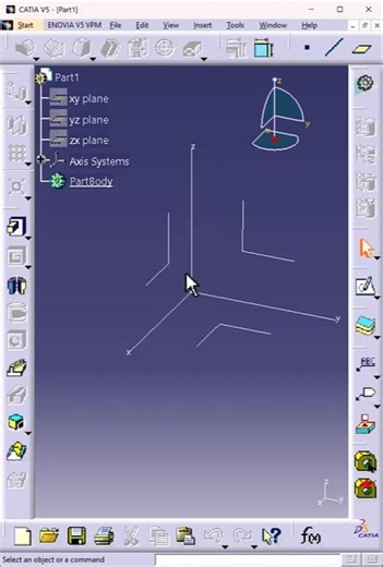 How to Change Plane Mode to Axis Mode in CATIA V5 | Pro Tip #shorts