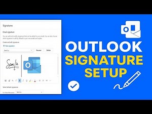 How to Create & Add a Professional Email Signature in Outlook (Text or Custom Design)