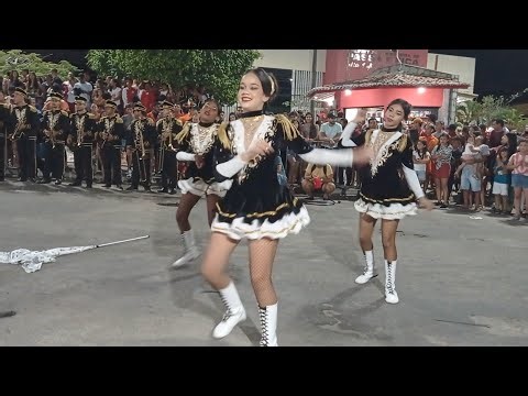 As balizas da fanfarra de mulungú deram um show de dança em passa e fica rn