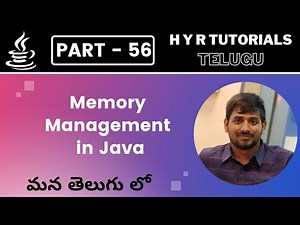 P56 - Memory Management in Java | Core Java | Java Programming |