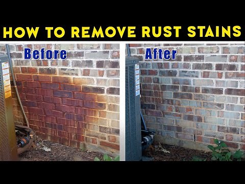 How To Remove Iron & Rust Stains Fast and Effective With Rust Remover Plus