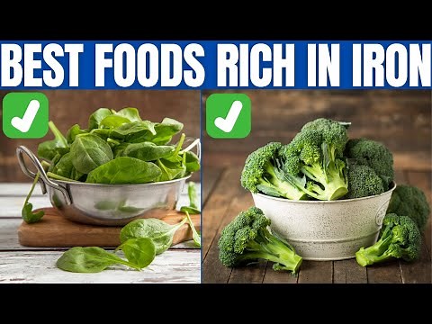 FOODS RICH IN IRON - 17 Foods That Are High In Iron!