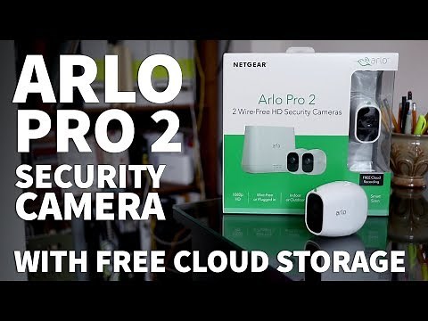 Arlo Pro 2 Wireless Security Camera Without Subscription – 1080p Security Camera with Night Vision