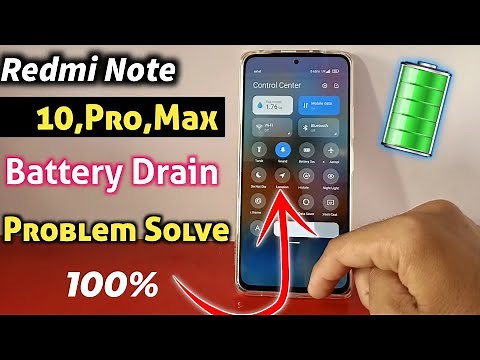 Redmi Note 10 Pro Battery Drain Problem Solve | Redmi Note 10, Pro,Max Battery Saving Hidden Trick