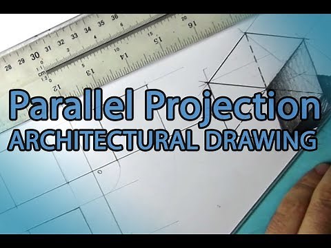 How To Draw Parallel Projection In Architecture | START Your Technical Drawing Journey THE RIGHT WAY