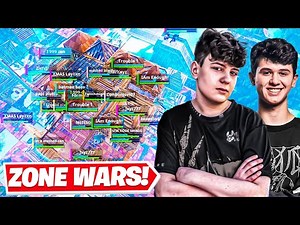 I Hosted a PRO Zone Wars Tournament for $100 in Fortnite!