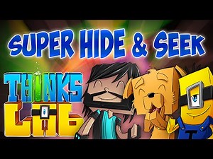 SUPER HIDE AND SEEK!! | Think's Lab Minecraft Mods [Minecraft Roleplay]