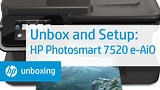 HP Photosmart 7520 e-All-in-One Printer series Setup | HP® Support