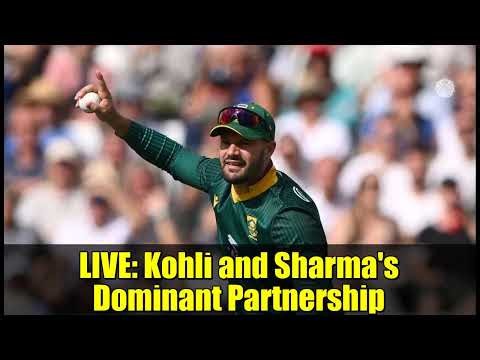 LIVE: Kohli and Sharma's Dominant Partnership | India vs Proteas ODI