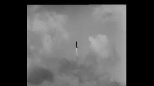 German footage of V2 launches in late December 1944. These deadly weapons were extensively used during the Battle of the Bulge, striking far-off targets such as Antwerp and cities in Britain. Many German scientists who worked on the V-2 rocket program went on to work for the Americans after the war, the best-known being Wernher von Braun and Arthur Rudolph and Hermann Oberth on the Space Race and Walter Dornberger who worked on jet engines. Helmut Gröttrup went on to work on the Soviet space pro