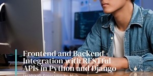 Frontend and Backend Integration with RESTful APIs in Python and Django