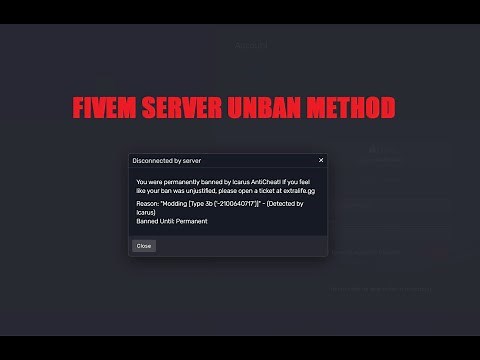 How to get unbanned from any server FiveM!