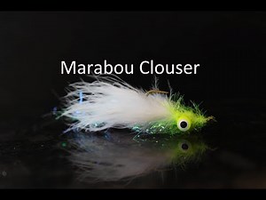 Marabou Clouser Minnow fly tying tutorial