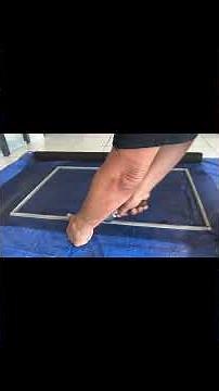 DIY: how to re-screen window screens #diy #diyprojects #windowscreen #homerenovation