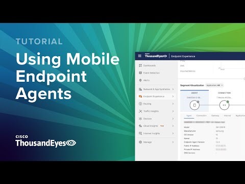 Using Mobile Endpoint Agents
