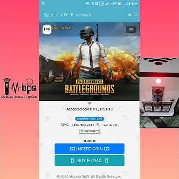 PISO WIFI (3 Easy steps to connect)