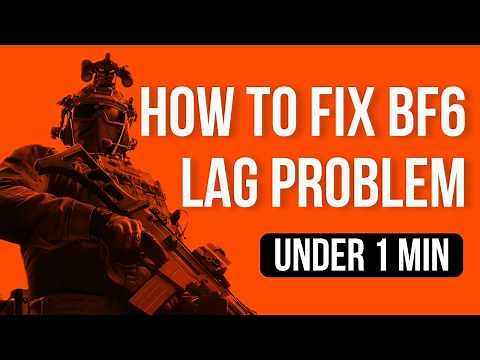 HOW TO FIX BATTLEFIELD 6 LAG PROBLEM | Fix BF6 Rubberbanding PC