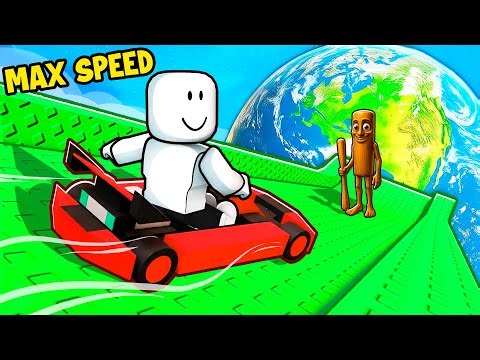 Upgrading to MAX SPEED Cart in Roblox Ride and Slide