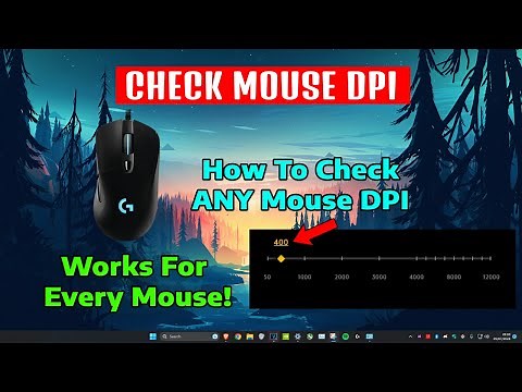 Check Mouse DPI - Find Real DPI of ANY Mouse (PC & Laptop) Windows 11 & 10 | How To
