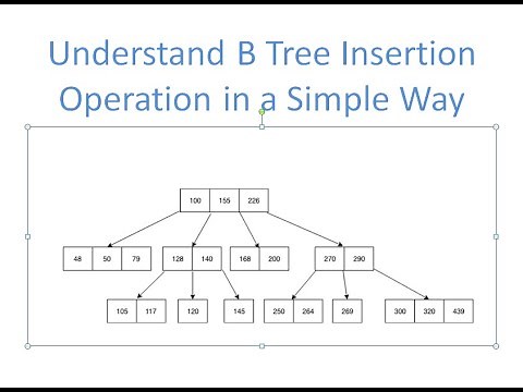 How to create B Tree in Data Structure