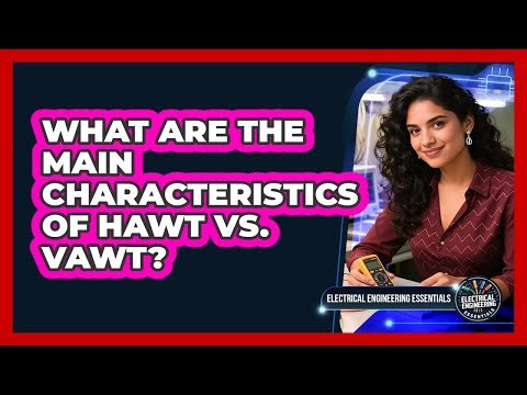 What Are the Main Characteristics of HAWT vs. VAWT?