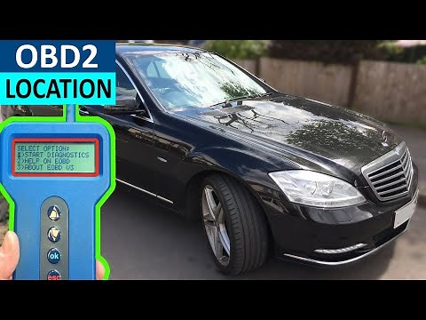 Mercedes S-Class OBD2 Diagnostic Port Location