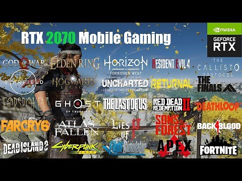 RTX 2070 Laptop Gaming in 2024 - Test in 47 Games