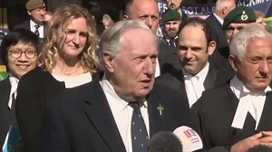 "It's not over yet. We always wanted justice - a very elusive word, much used, seldom achieved, it's a two-bladed weapon" - author Frederick Forsyth, who campaigned for Sgt Blackman's release. http://bit.ly/2m3xDF4 | Forces News