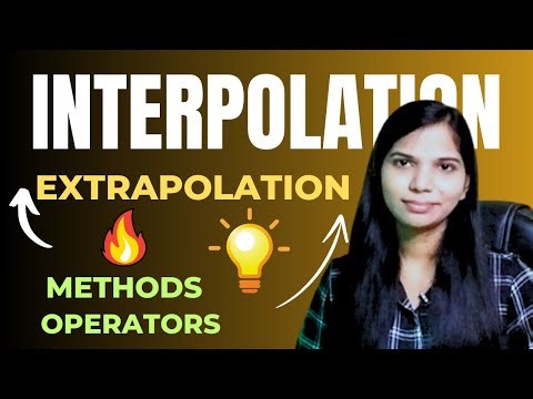 19. Interpolation in Numerical Methods | Operator in Interpolation