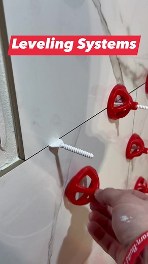 1.4M views · 10K reactions | If you want to turn out perfect tile work, you need to use tile leveling systems. #construction #entrepreneur #hardwork #tipsandtricks #work #tools #tutorial #diy #contractor #homerenovation #tiles | WINNI | Facebook