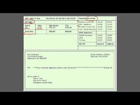 How To Understand Your Paycheck