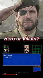 Was Big Boss a Hero or Villain? | Metal Gear Solid