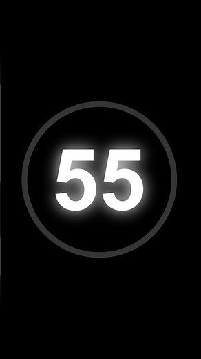 55 Second Countdown Timer with clock Ticking sound & Finish alarm beep #timer #clock #countdown