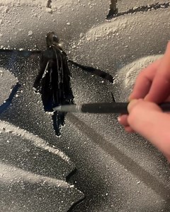 202K views · 5.4K reactions | Creating a person walking in the snow | Snow Windows | Facebook