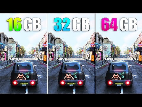 RAM 16GB vs 32GB vs 64GB Gaming