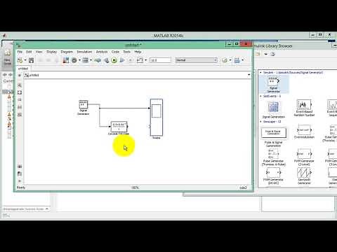 Moving Average Filter design in Matlab Simulink