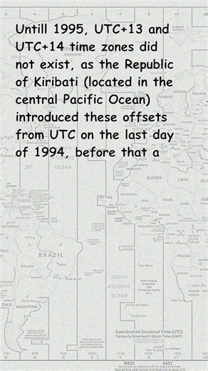 Time zone -13. UTC+13 and UTC+14.