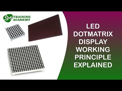 Dot Matrix Display Working Explained