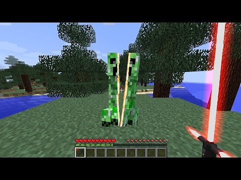 Realistic Lightsaber MOD in Minecraft