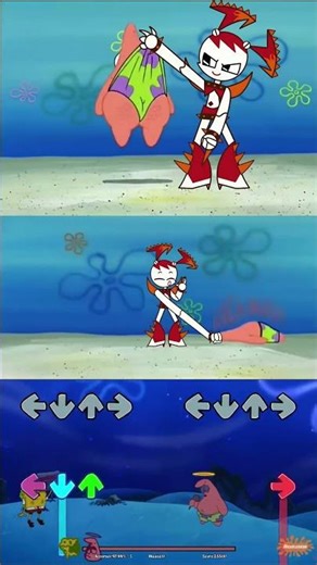 FNF Vs Patrick Star Mod - Friday Night Funkin' - Spongebob Animation #spongebob #fnf #patrickstar