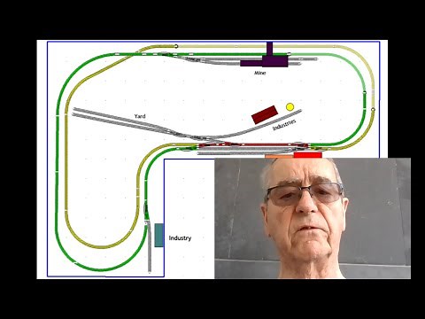 a New L-shaped N scale Layout Designed for Operation