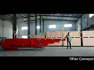 Safely and quickly loading and unloading trailers/trucks/containers with Telescopic Belt Conveyor