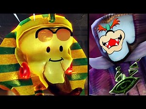 Super Mario Miitopia - Pharaoh Genie Boss Battle (Switch)