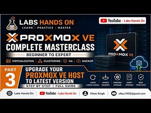 #3 - Proxmox VE Masterclass | How to Create and Install Windows Virtual Machine on Proxmox VE